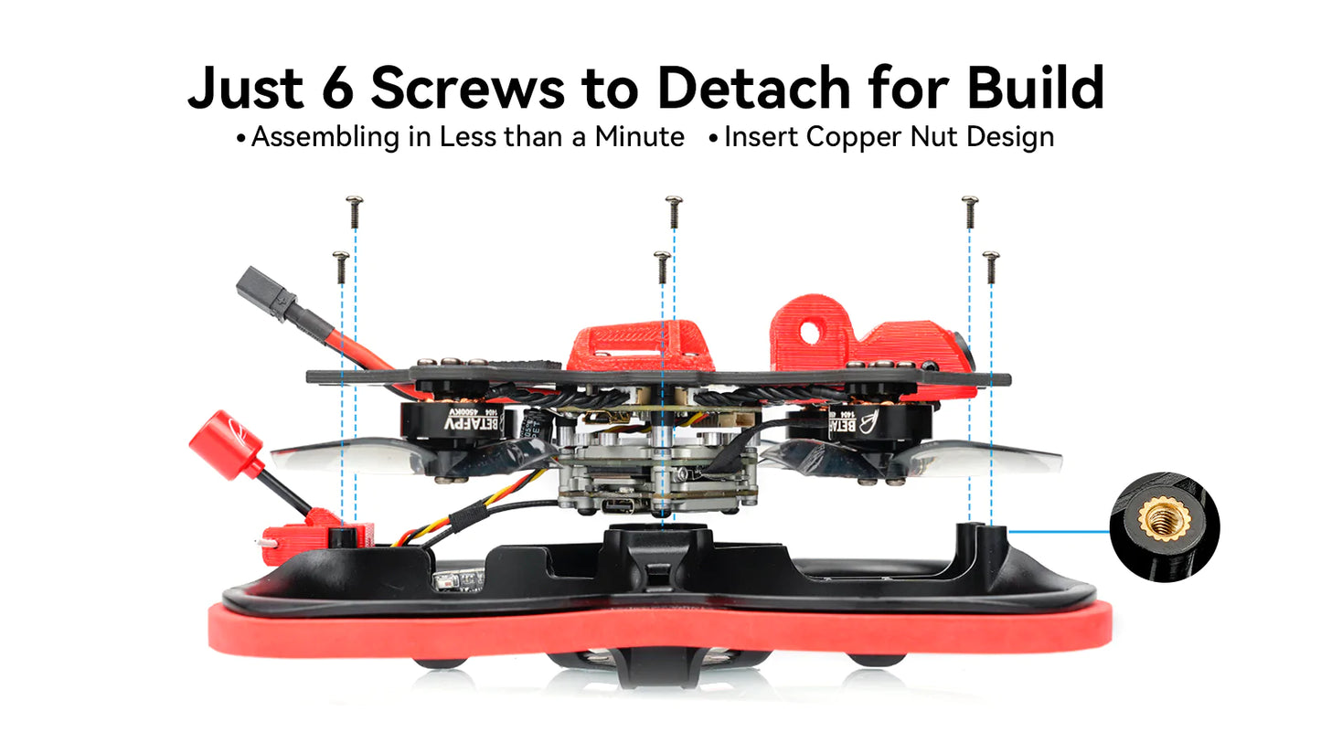 BetaFPV Pavo25 CineWhoop Quadcopter RTF ELRS Walksnail Kit