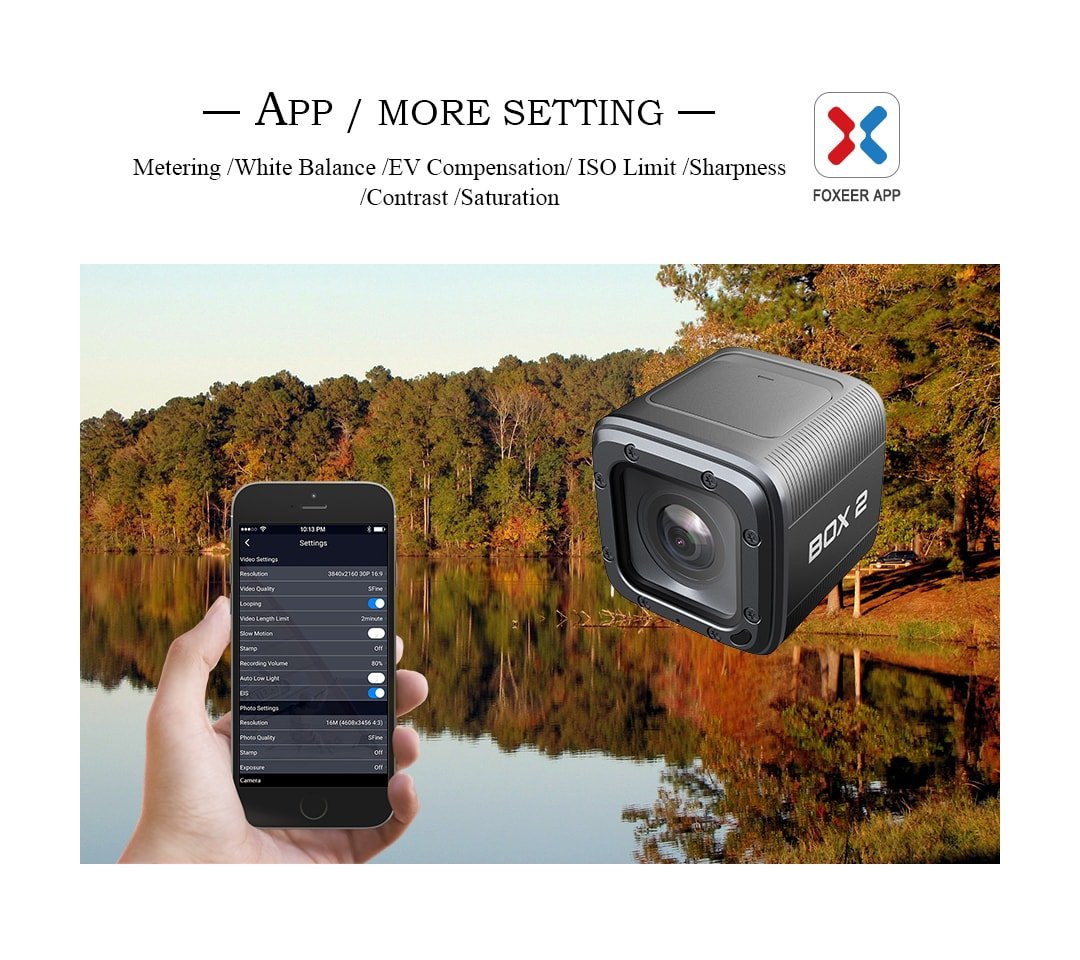 Foxeer Box 2 4k Action Camera