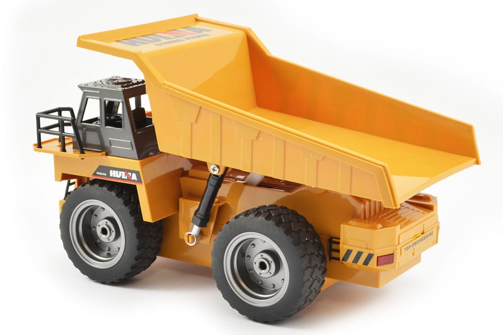 Huina 2.4G 6Ch R/C Dump Truck w/ Die Cast Cab 1:18 RTR