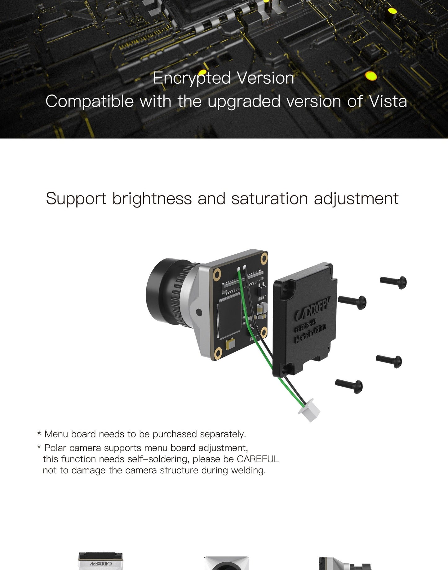 Caddx Polar Micro Starlight Camera