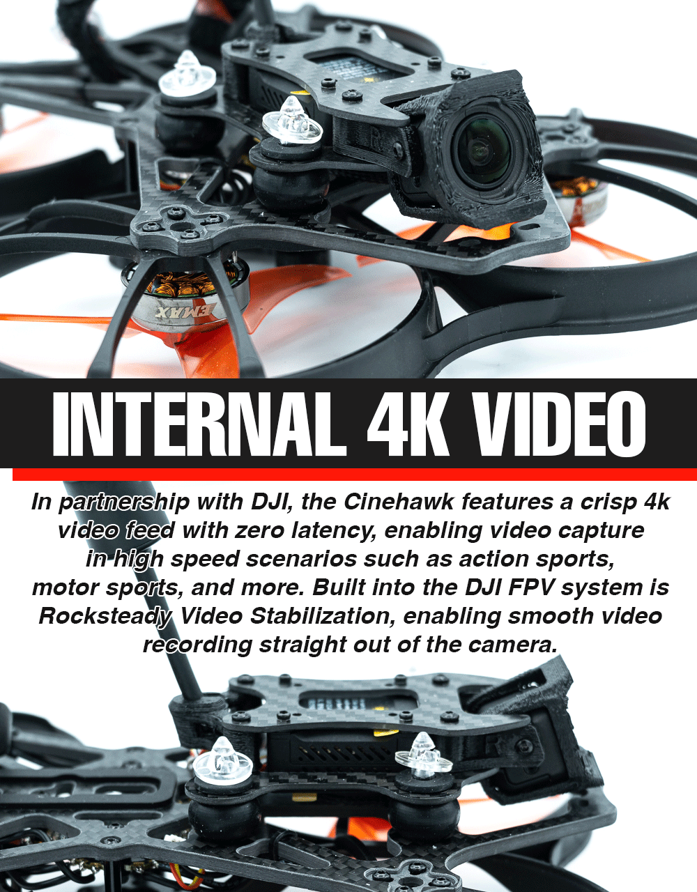 Emax Cinehawk 3.5" Drone w/ DJI O3 Air Unit