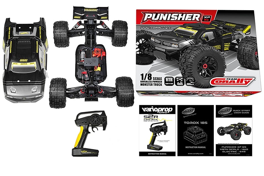 Corally Punisher XP 6S 1/8 RTR LWB Brushless Monster Truck