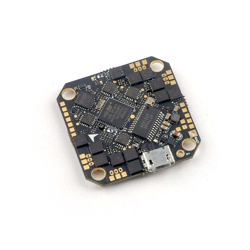 CrazyF411 AIO Toothpick Flight Controller + Receiver (20A ESC, OSD, Frsky RX)