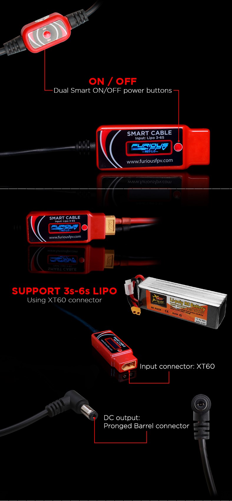 FuriousFPV - Smart Cable for DJI Goggles