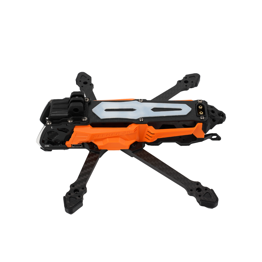 DeepSpace SEEKER35 3.5-inch FPV Frame (DC/XL) - DJI O4 Compatible