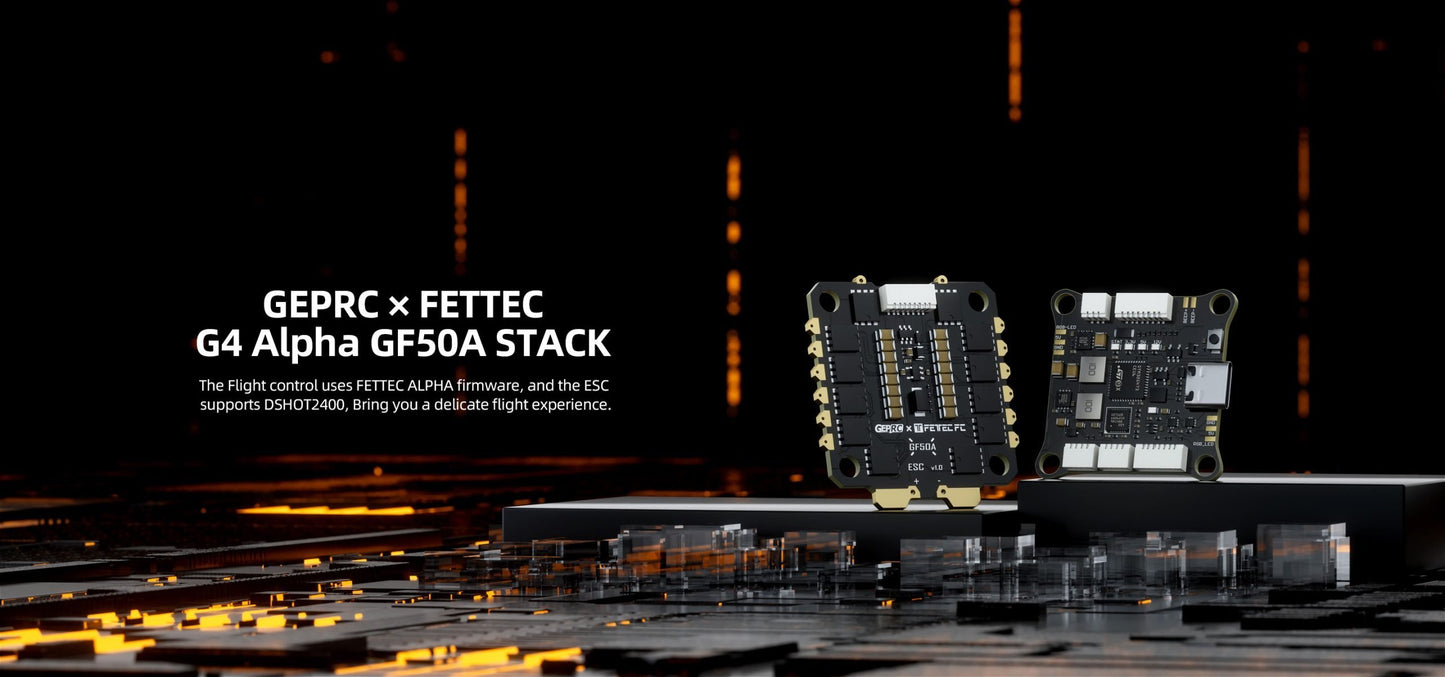 GEPRC Fettec G4 Alpha GF50A STACK