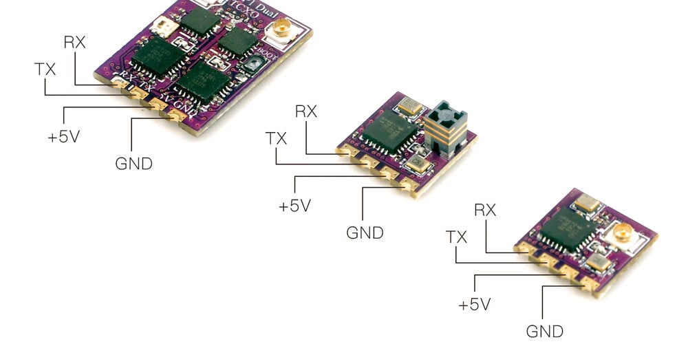 Happymodel EP1 Dual TCXO Receiver 2.4GHz Diversity ExpressLRS (ELRS)
