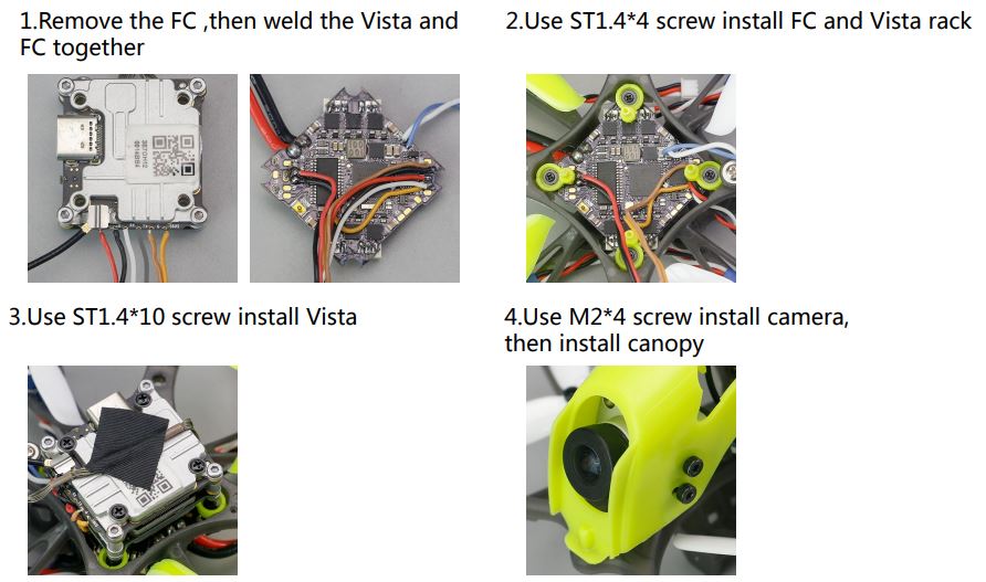 LDARC ET85D Digital FPV Whoop Quadcopter PNP