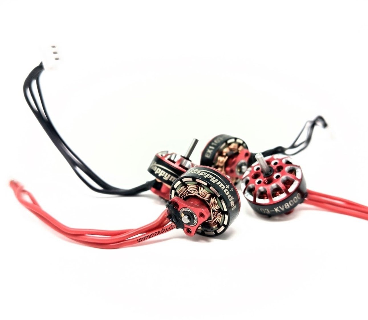 Happymodel 4x EX1103S (7000kV / 8000kV) Motor Pack for Toothpicks / Larva X
