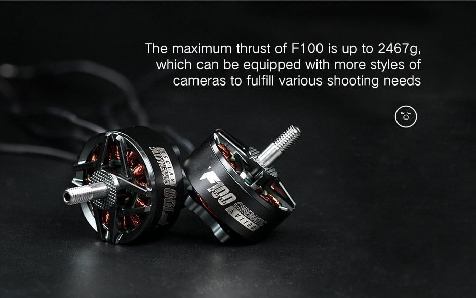 Tmotor F100 2810 Long Range / Cinelifter Motor (1100kV, 1350kV)