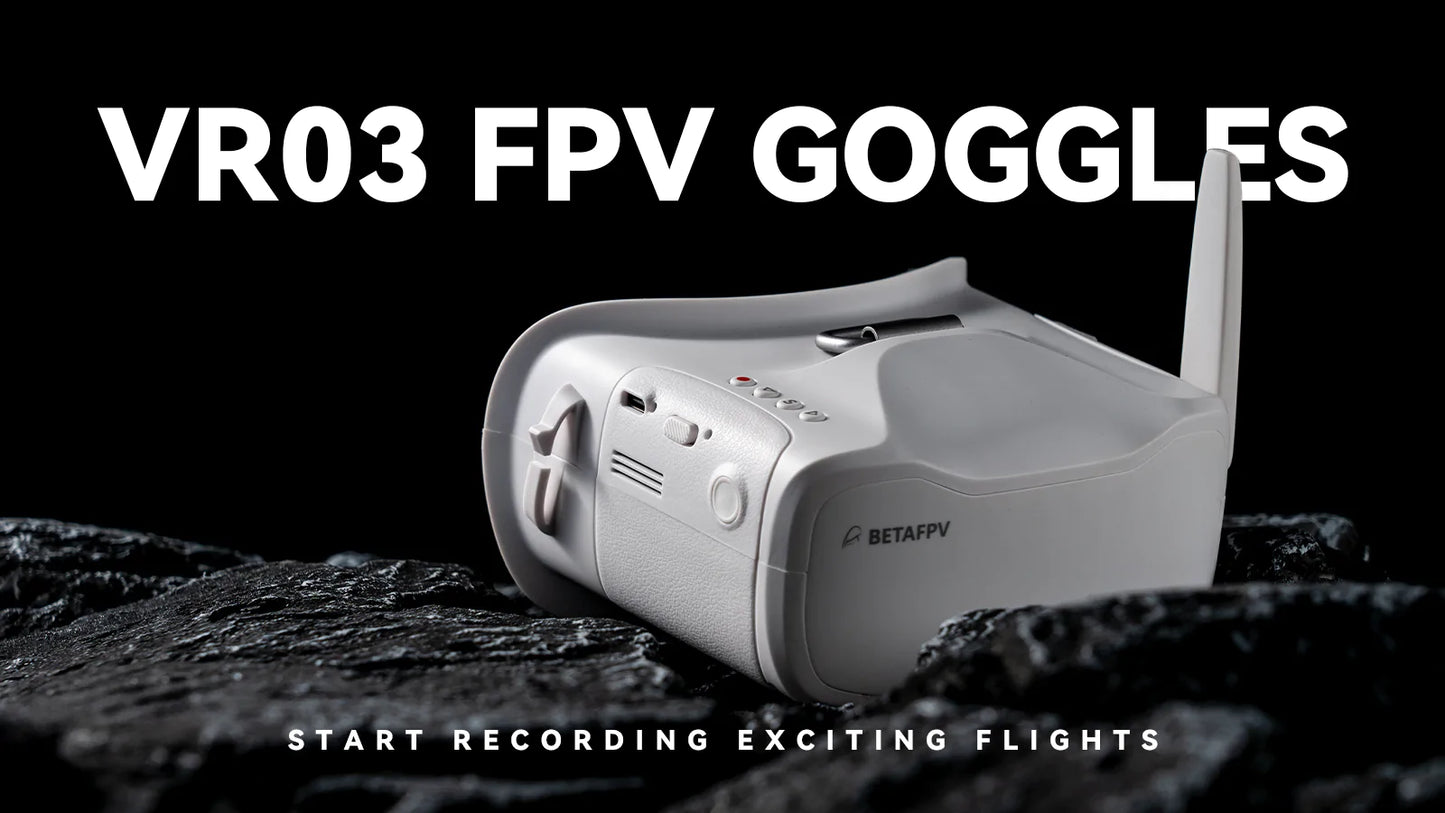 BetaFPV VR03 FPV Goggles w/ DVR