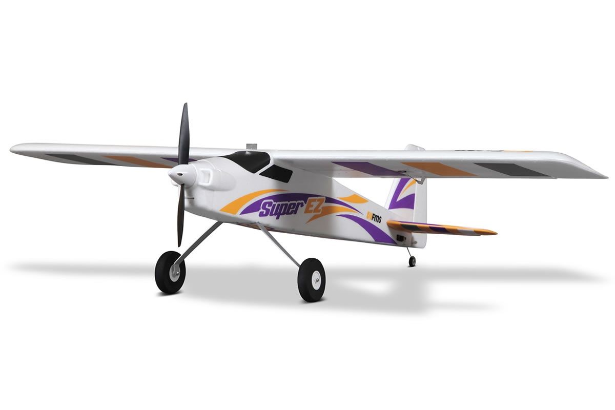 FMS Super EZ Trainer V4 RTF 1220mm w/Floats & Reflex Gyro
