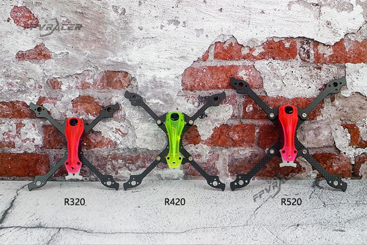 FPVracer R320 Ultralight 3" Long Range Quadcopter Frame