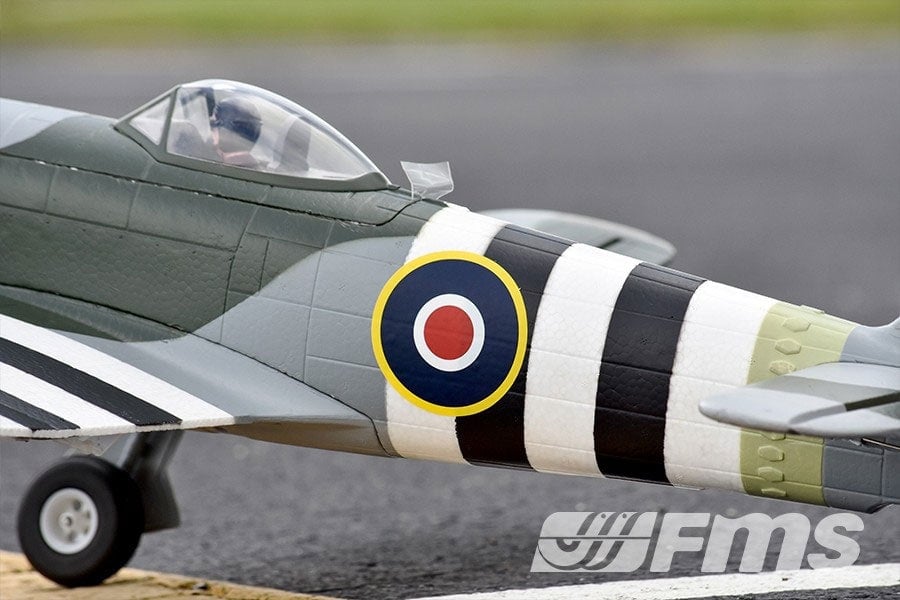 FMS Hawker Typhoon ARTF Warbird 1100mm Revision 2 (FMS086P-REFV2)