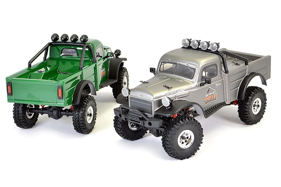 FTX OutBack Mini X Texan 1/18 Trail Crawler Brushed 4WD RTR (Grey / Green)
