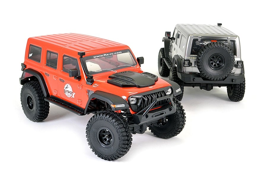 FTX OutBack Mini X Fury 1/18 Trail Crawler Brushed 4WD RTR (Grey / Red)