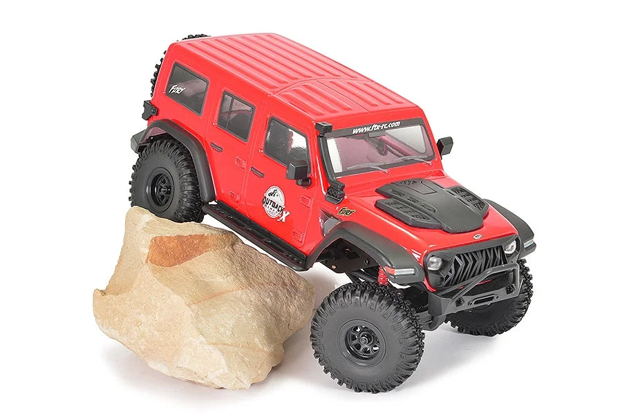 FTX OutBack Mini X Fury 1/18 Trail Crawler Brushed 4WD RTR (Grey / Red)