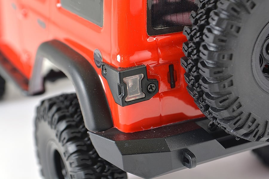 FTX OutBack Mini X Fury 1/18 Trail Crawler Brushed 4WD RTR (Grey / Red)
