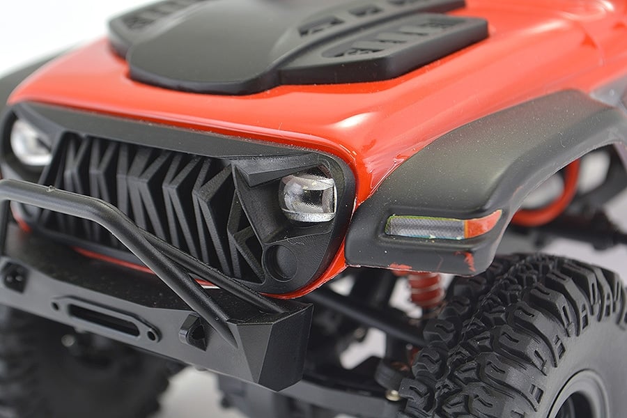 FTX OutBack Mini X Fury 1/18 Trail Crawler Brushed 4WD RTR (Grey / Red)