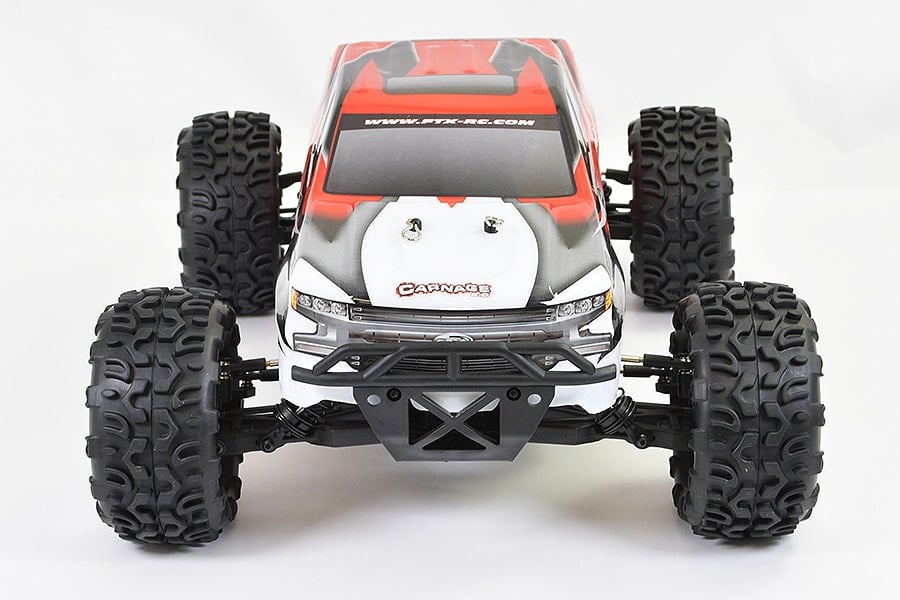 FTX Carnage 2.0 1/10 4WD Brushed Truck RTR (Blue / Red)