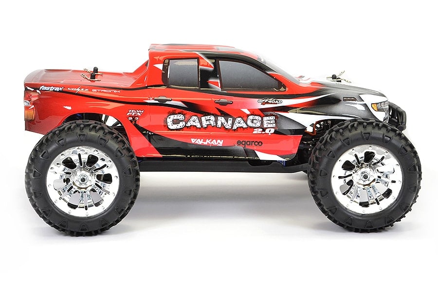 FTX Carnage 2.0 1/10 4WD Brushed Truck RTR (Blue / Red)