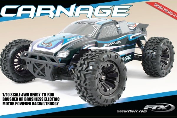 FTX Carnage 1/10 4WD Brushless Truck RTR