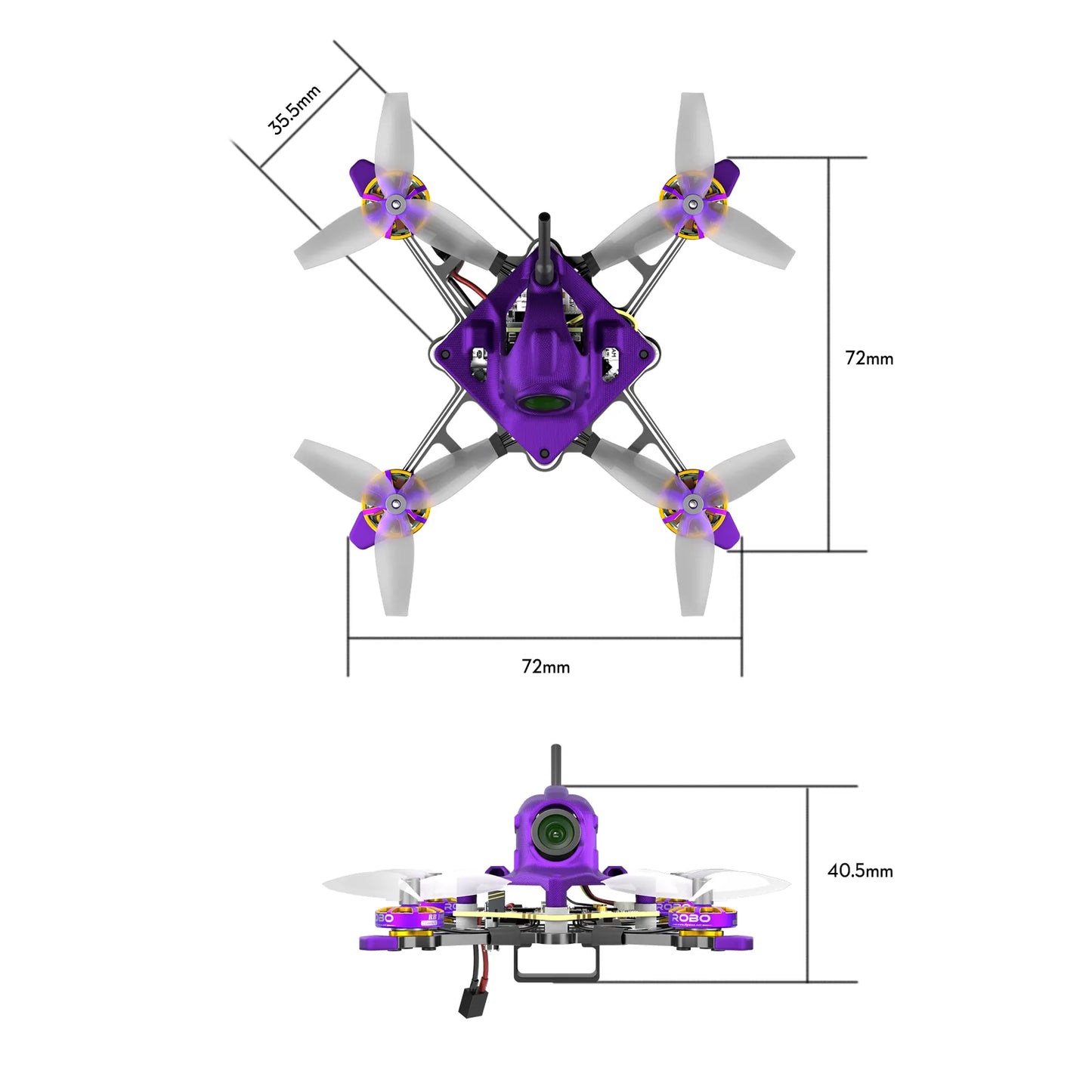 Firefly16 1S Nano Baby V3 Analog (ELRS)