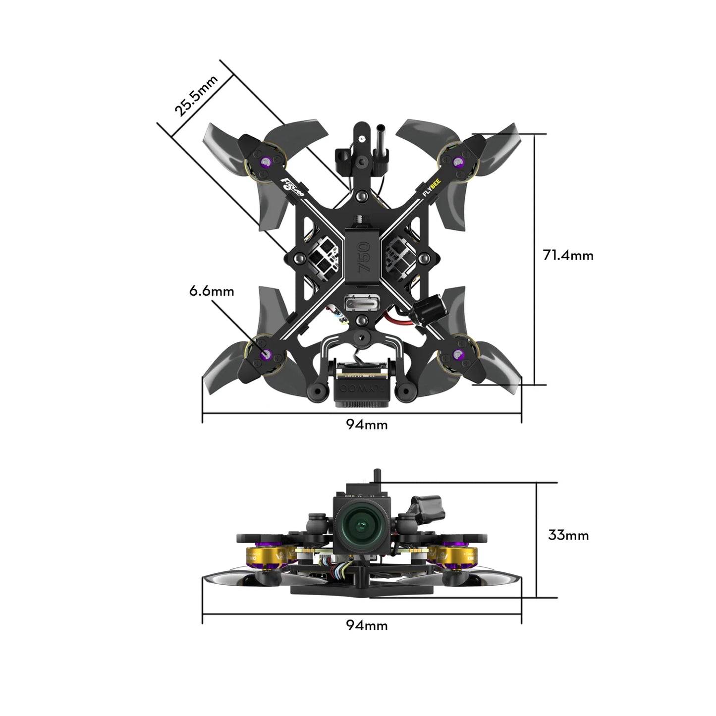 Flywoo Flybee 16 HD 2S O4 BNF