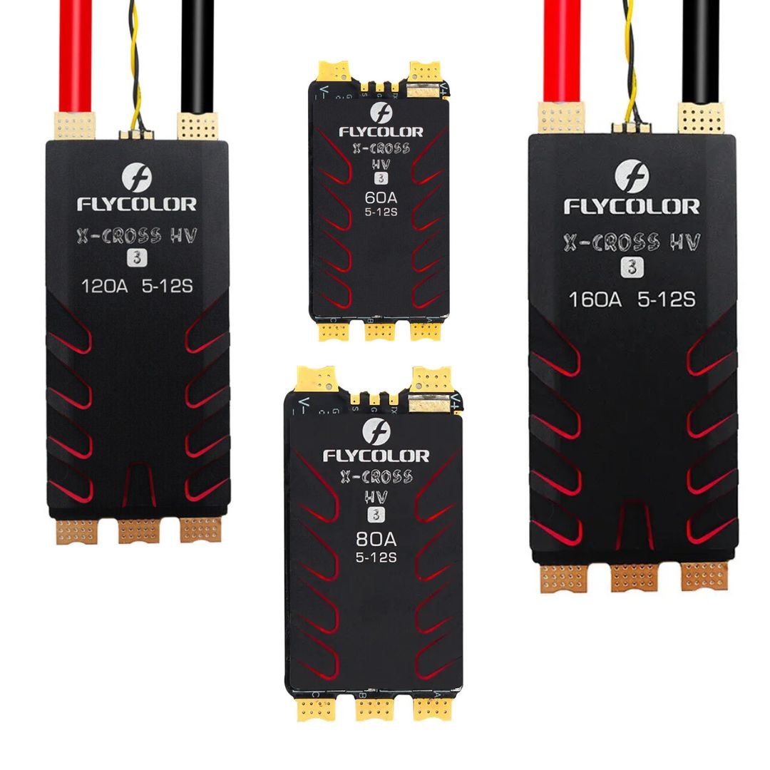 Flycolor X-Cross HV 5-12S BLHeli32 ESC