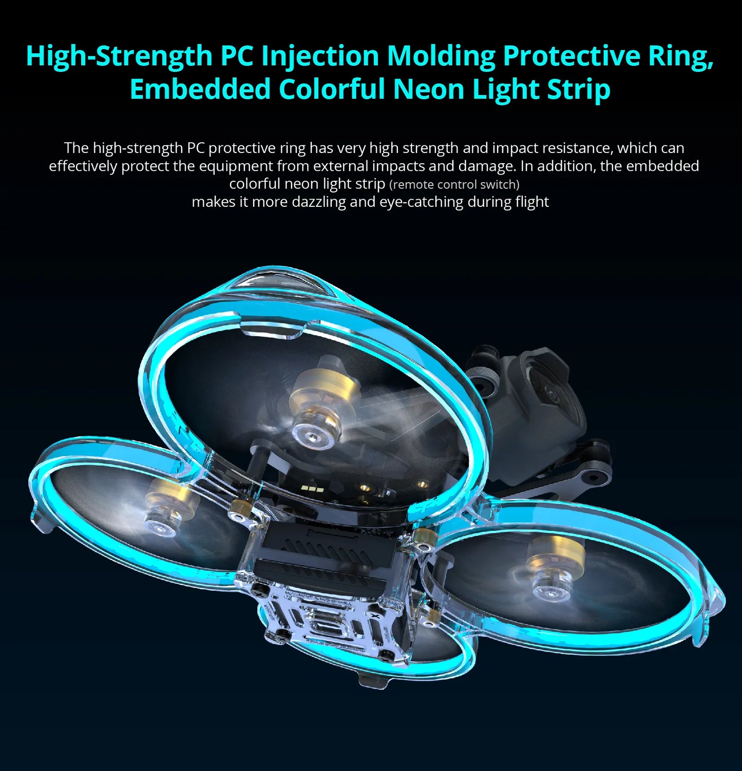 Flylens 85 2s Brushless Whoop Moonlight PNP