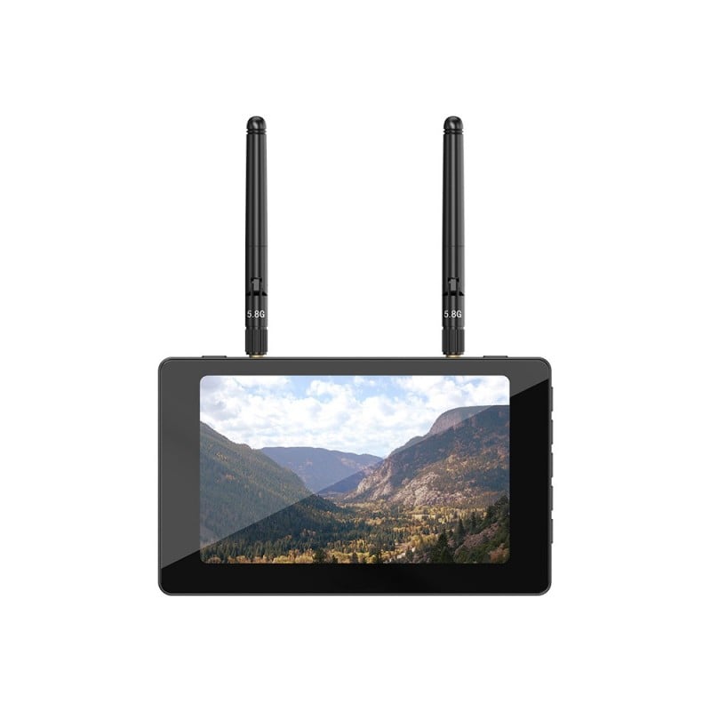 Foxeer 5" IPS FPV Monitor 5.8G 40CH Build in DVR Receiver Battery