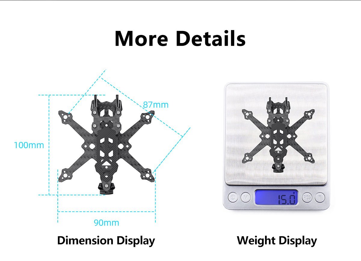 GEPRC GEP-TC18 O4 HD Frame