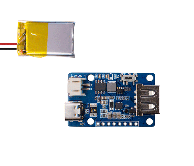 Lipo Rider Plus (Charger/Booster) - 5V/2.4A USB Type-C