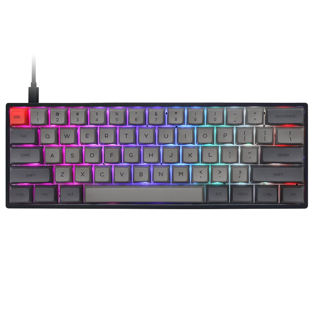 SkyLoong GK61XS CNC 60% Hot Swap DIY Mechanical Keyboard - Bluetooth