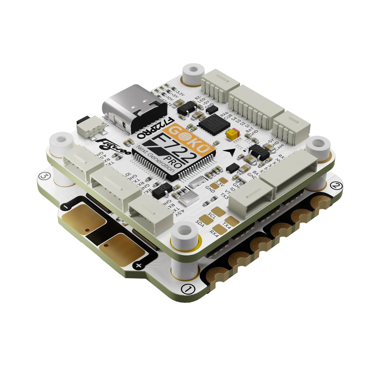 Flywoo GOKU F722 Pro V2 55A AM32 32-Bit Stack