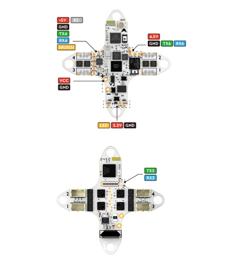 GOKU F405 HD 1S 5A ELRS AIO V2.0 For DJI O4 / Walksnail / HDZero