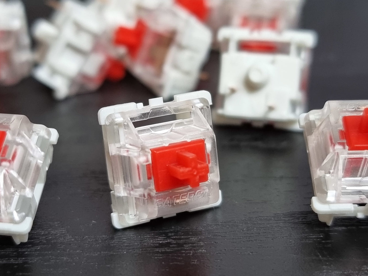 Gateron KS-9 Linear RGB 3pin Switch - Red (10pc per bag)