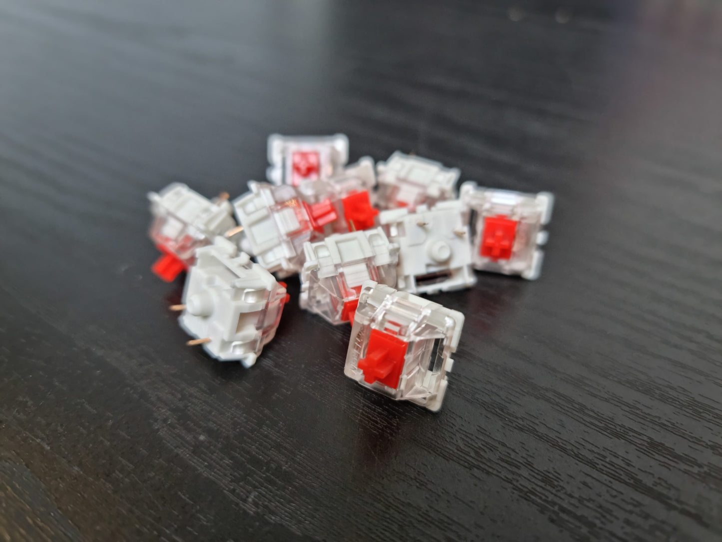 Gateron KS-9 Linear RGB 3pin Switch - Red (10pc per bag)