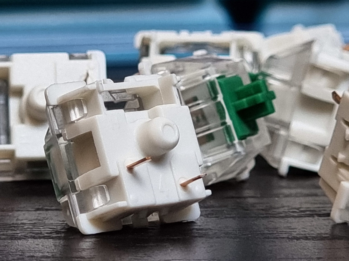Gateron KS-9 Clicky RGB 3pin Switch - Green (10pc per bag)