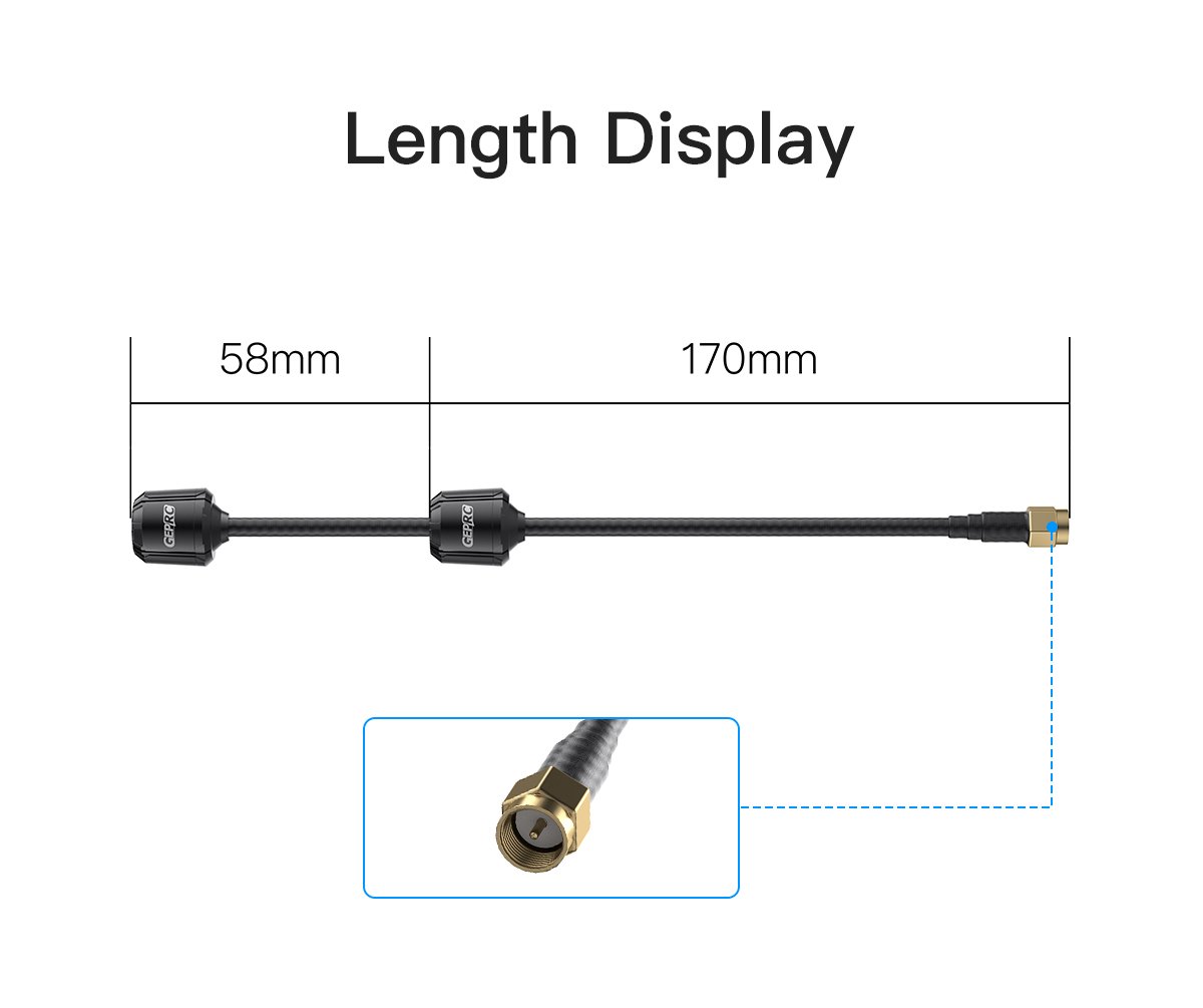 GepRC Momoda2 5.8G RHCP Dual Antenna