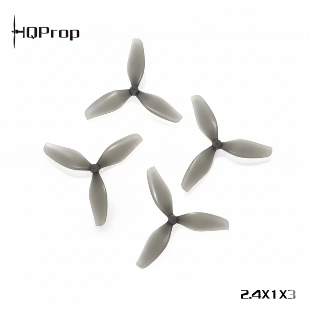 HQProp 2.4X1X3 Props 1mm (2x CW 2x CCW)