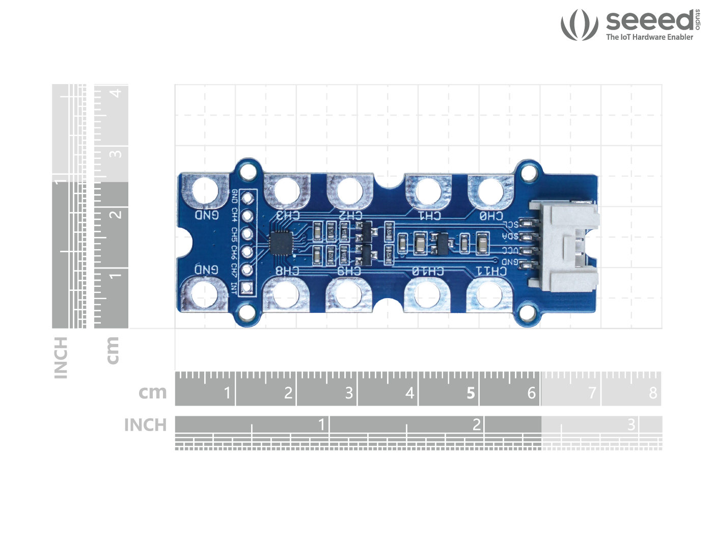 Grove - 12 Key Capacitive I2C Touch Sensor V3