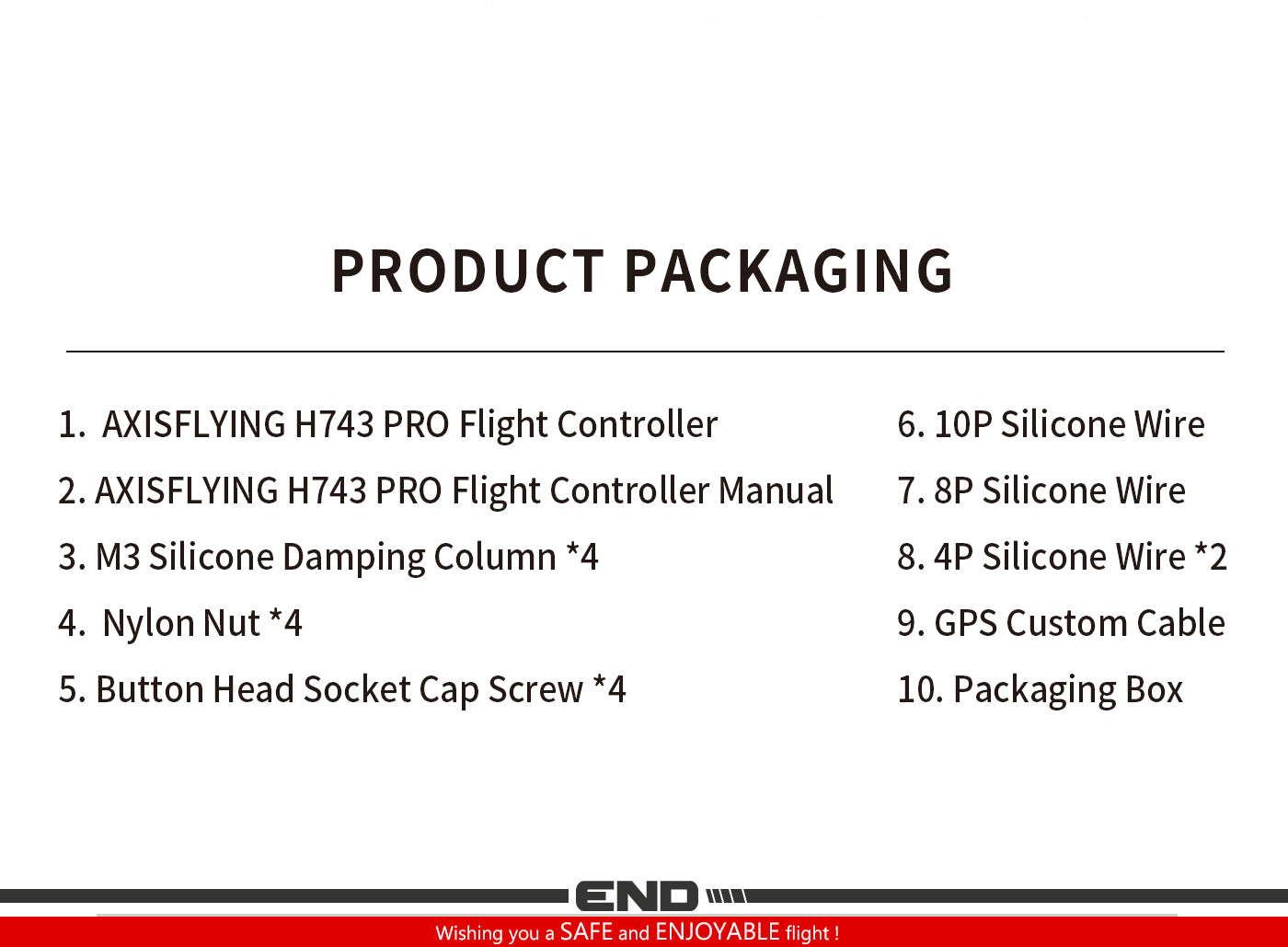 Axisflying H743 Pro Flugcontroller Dual Gyro