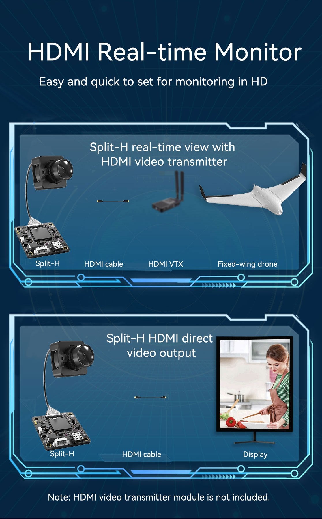 Runcam Split-H HDMI Camera