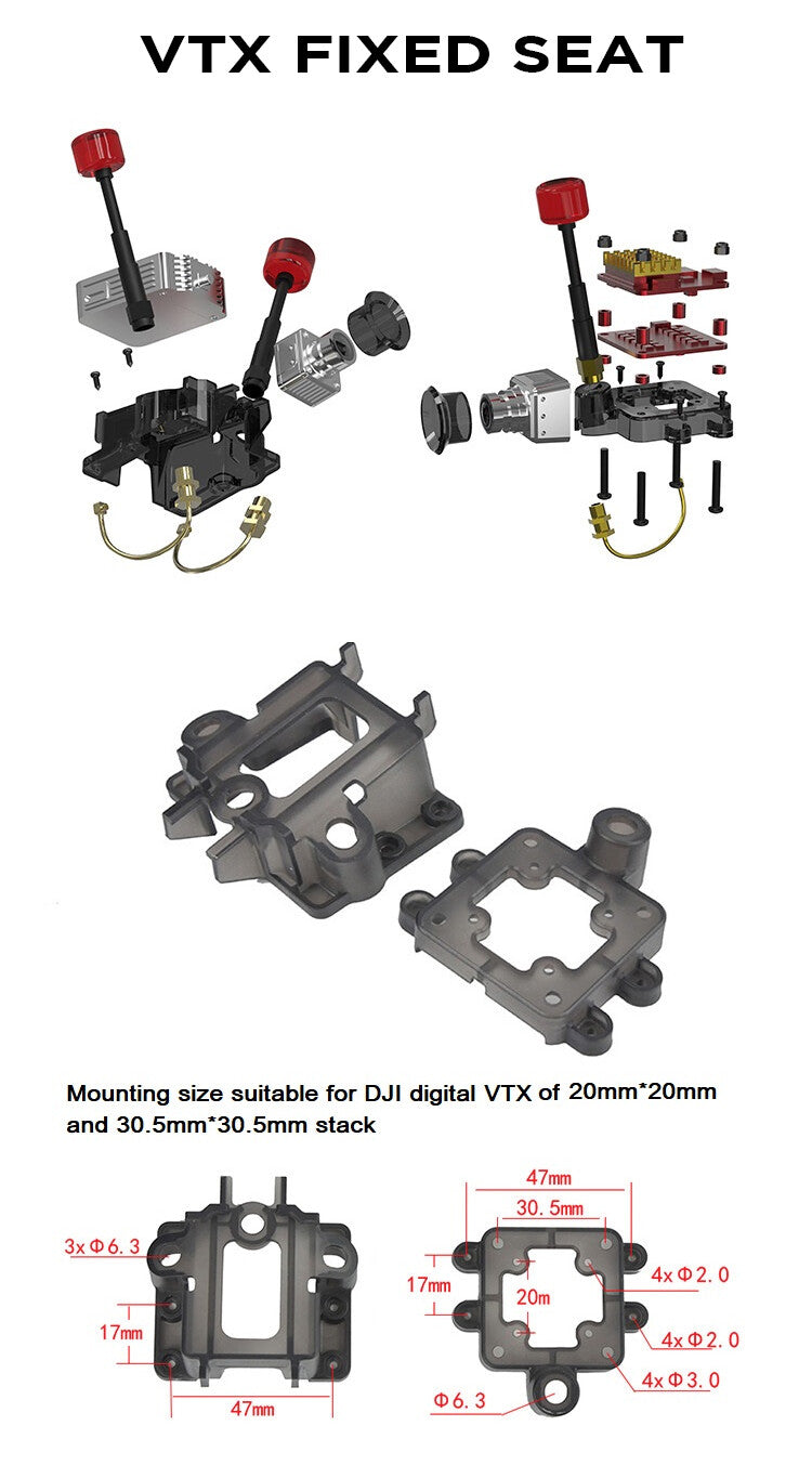 HEE Wing F-01 VTX Case (Analog/Digital)