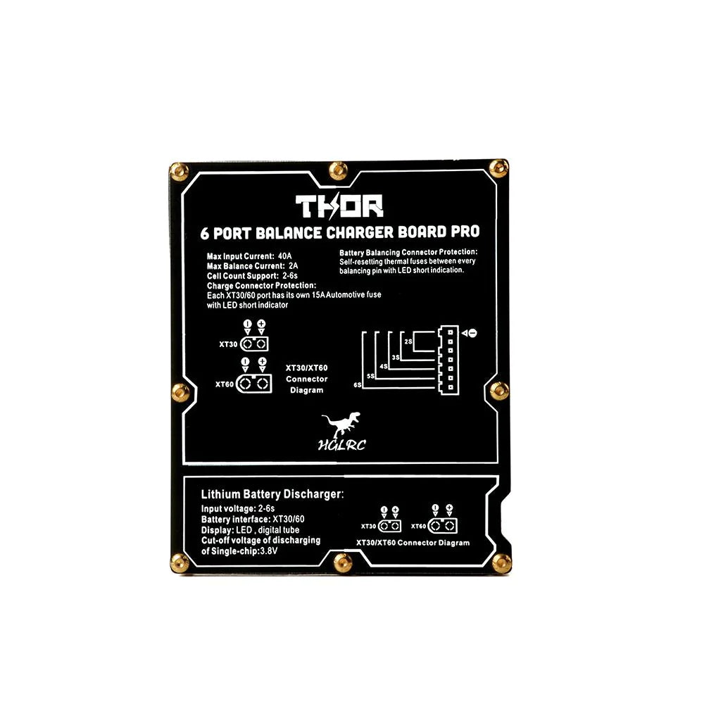 HGLRC Thor 6 Pro Lipo Balance Charger Board