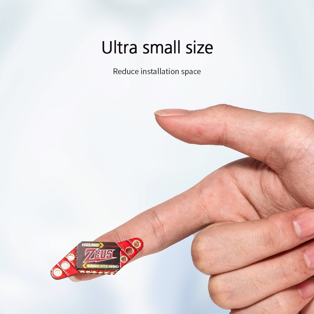 HGLRC Zeus Nano 350mW 16mm/20mm/25.5mm VTX