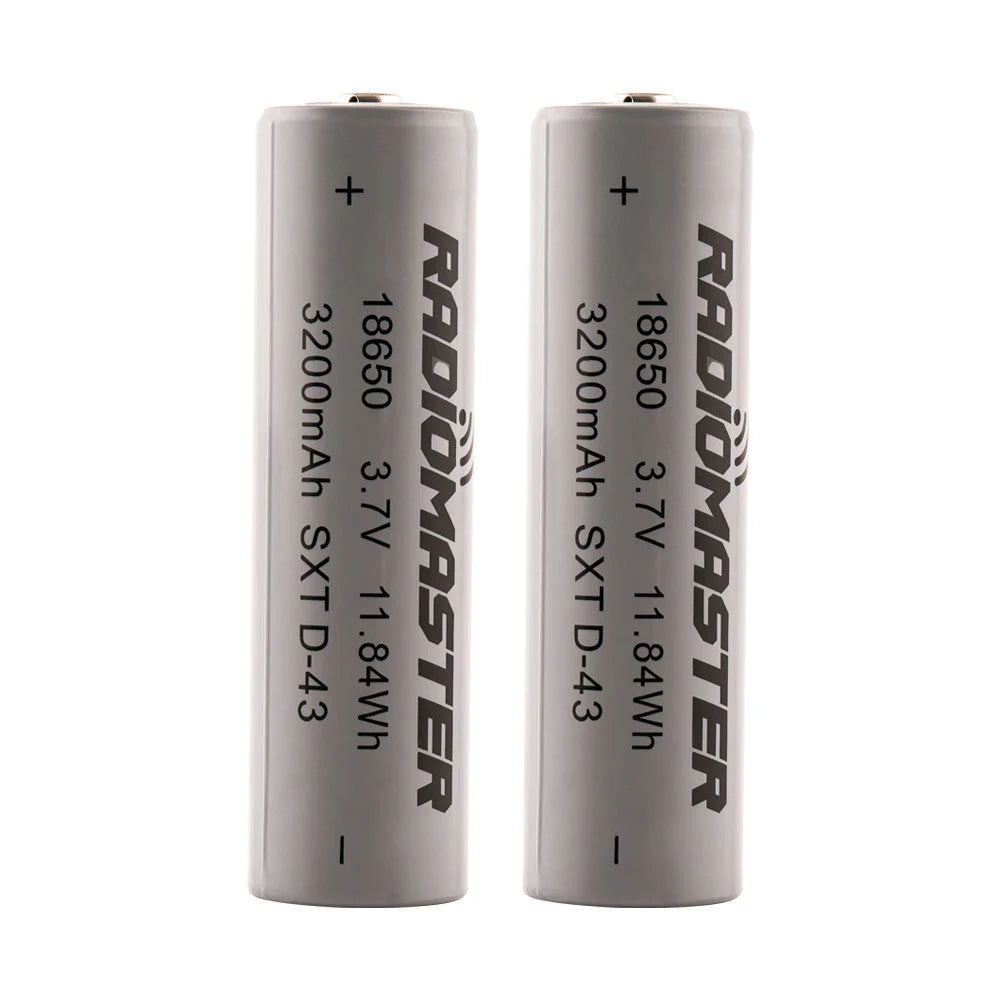 Radiomaster 18650 3200mAh Li-Ion Battery Cell 3.7V (2pc)