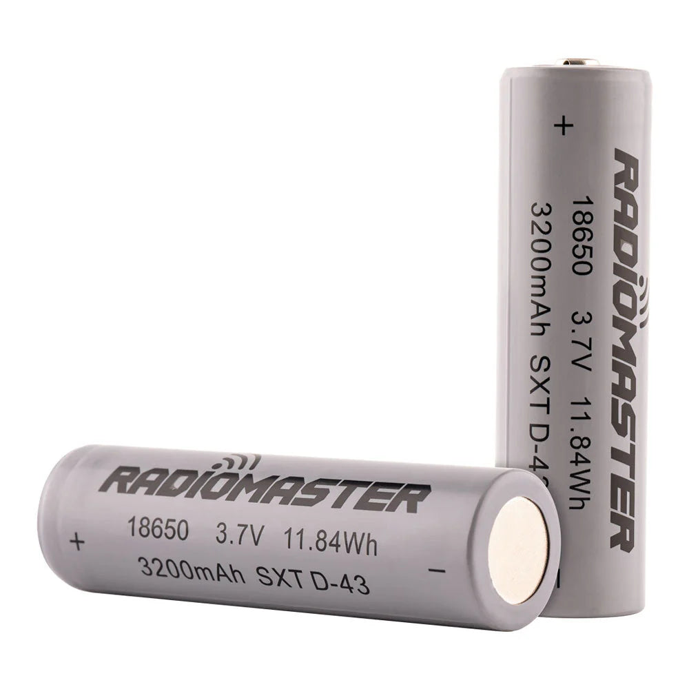 Radiomaster 18650 3200mAh Li-Ion Battery Cell 3.7V (2pc)