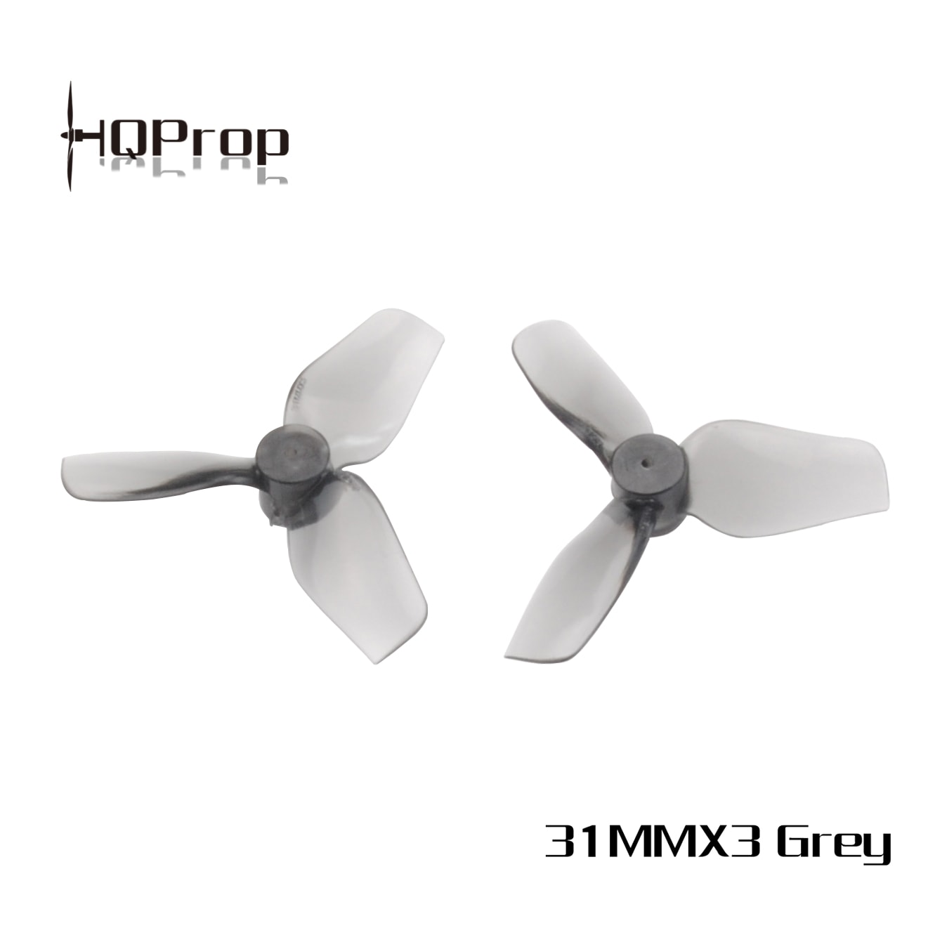 HQ Micro Tiny Whoop Props 31mmx3 3 blade (1mm shaft) (2CW+2CCW)